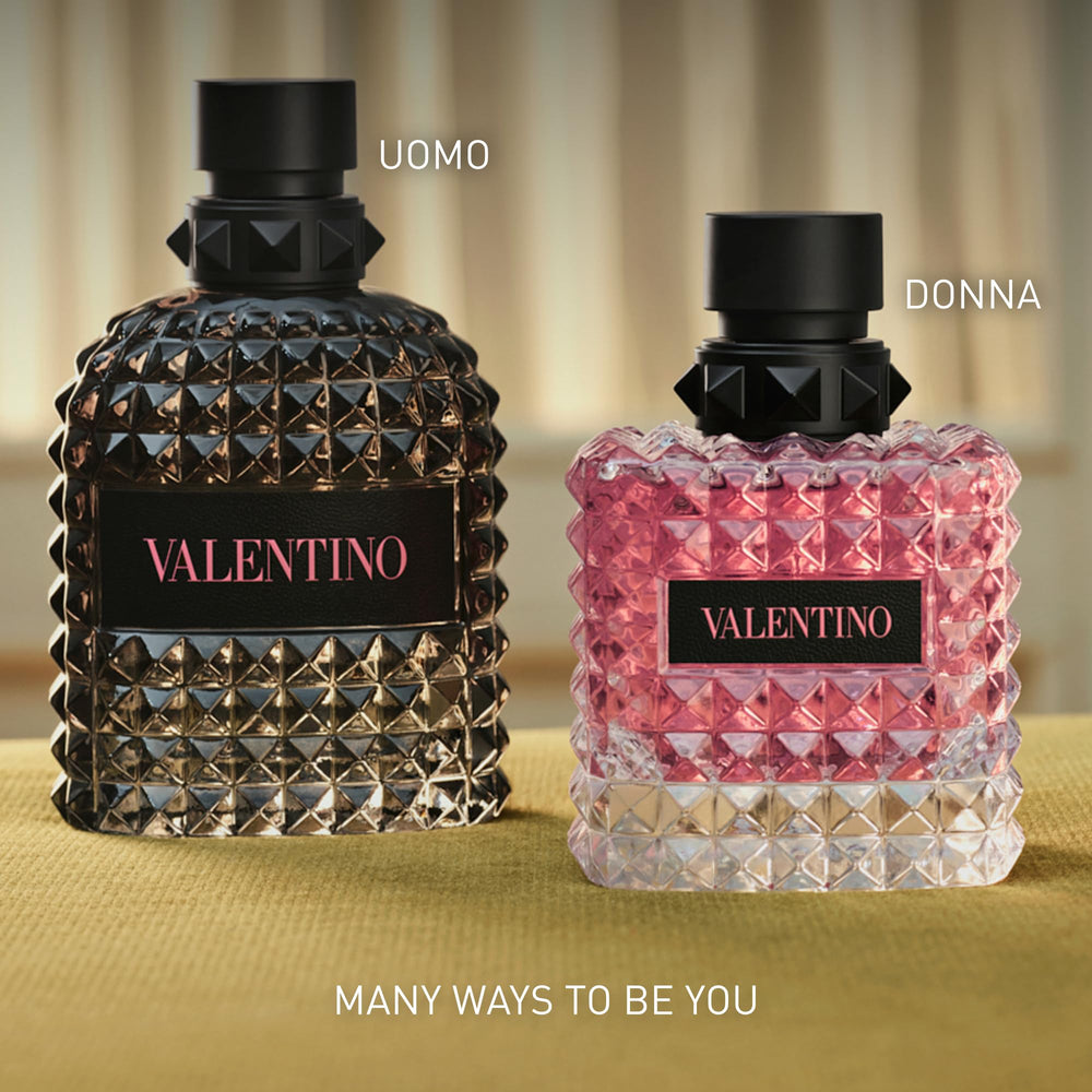 Valentino bottle in an evening setting illustrating occasion versatility and confidence
