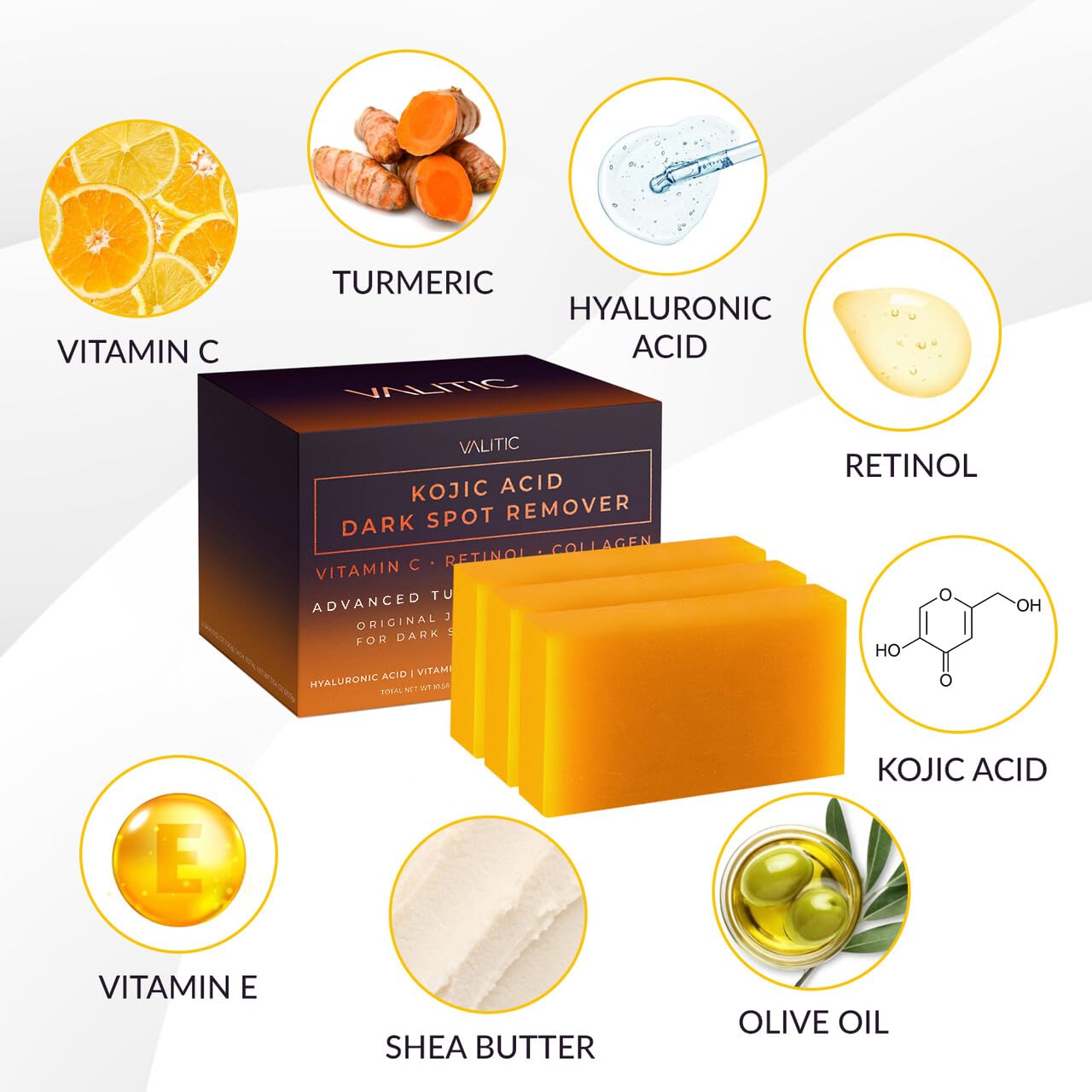 VALITIC label closeup highlighting active ingredients and nourishing oils