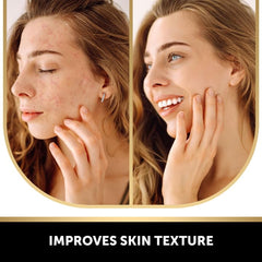 VALITIC foamy lather close-up demonstrating rich cleanse and gentle exfoliation