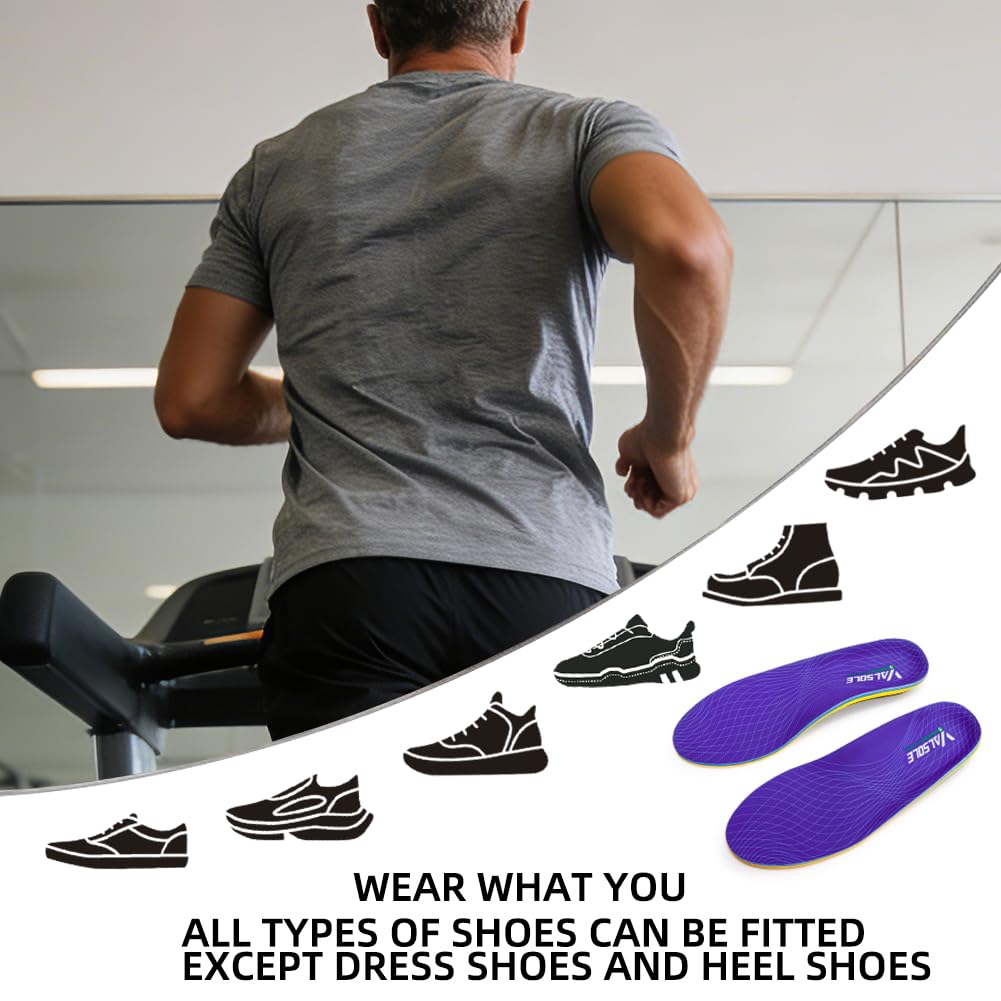 VALSOLE trim template and cutting guide showing customizable fit for shoes
