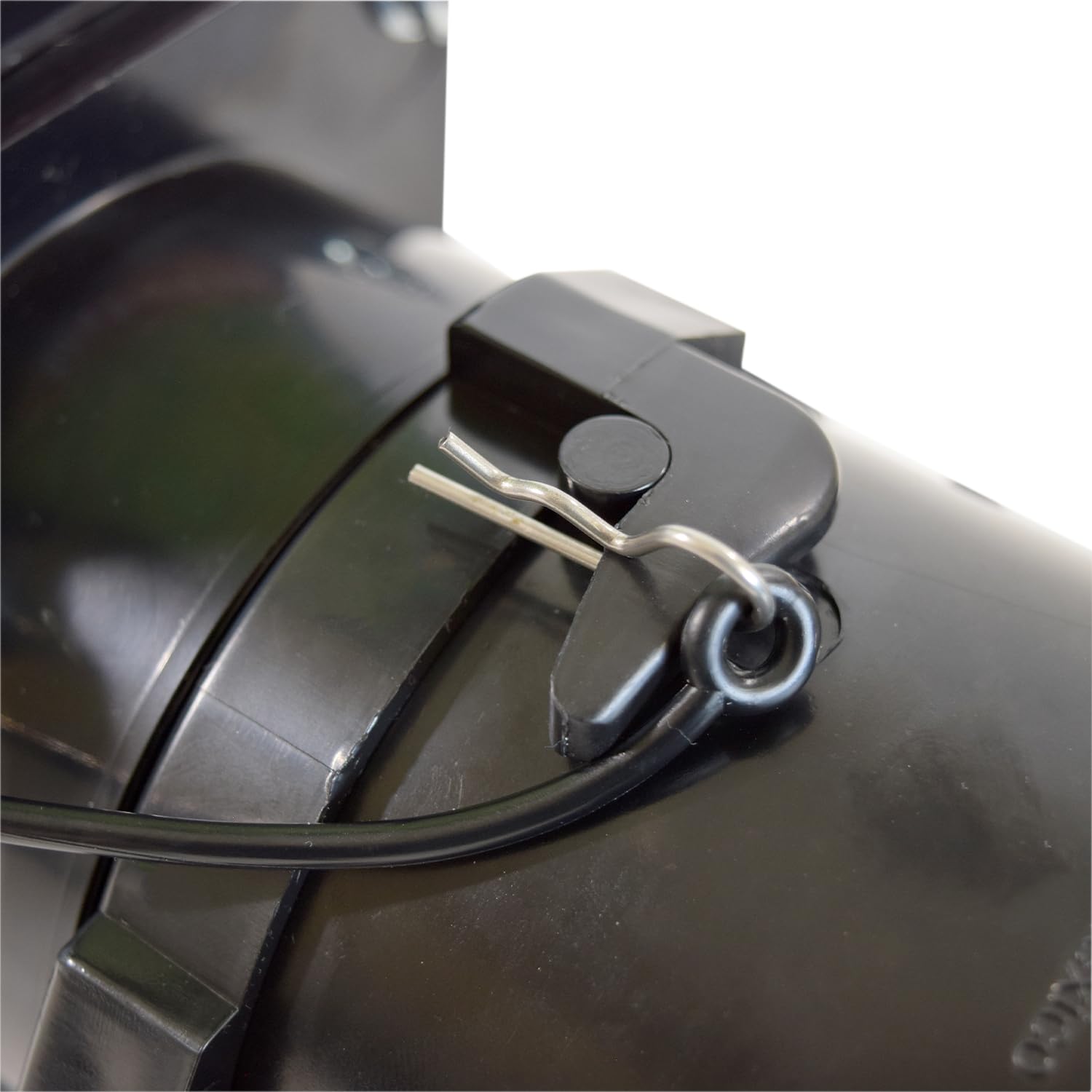 Valterra in-use during dump demonstrating controlled, splash-free draining benefit
