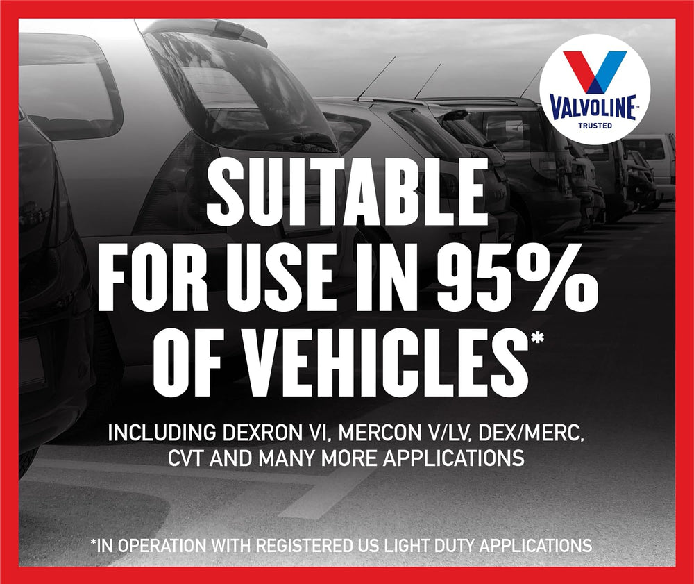 Valvoline MaxLife bottle staged in a garage demonstrating convenient storage