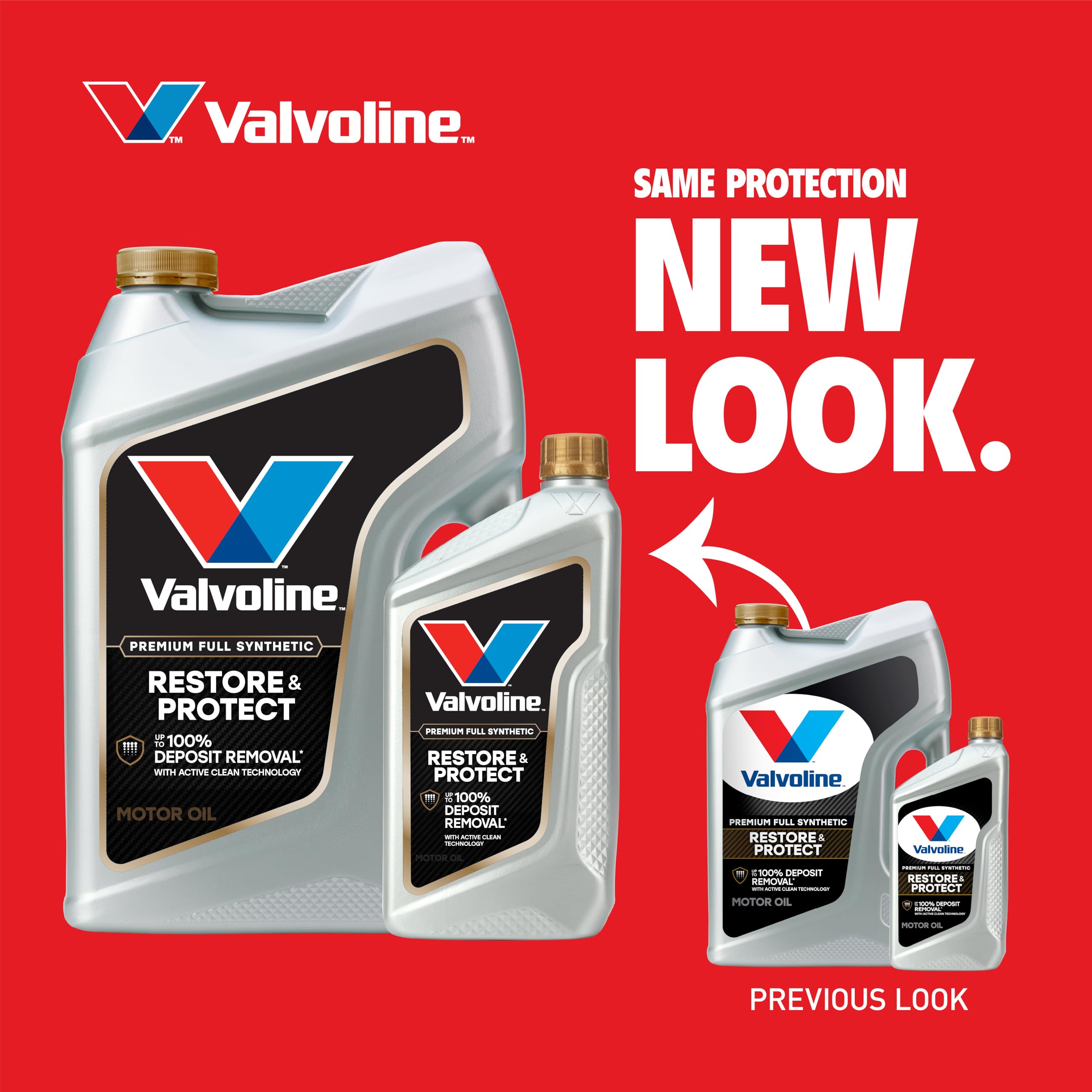 Valvoline being poured into engine oil fill showing clean application