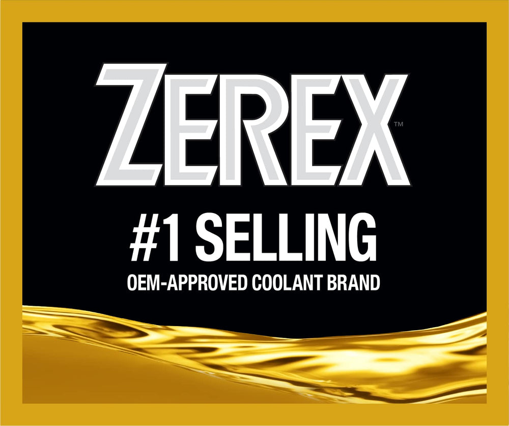 Valvoline Zerex G05 being poured from bottle into funnel demonstrating easy refill