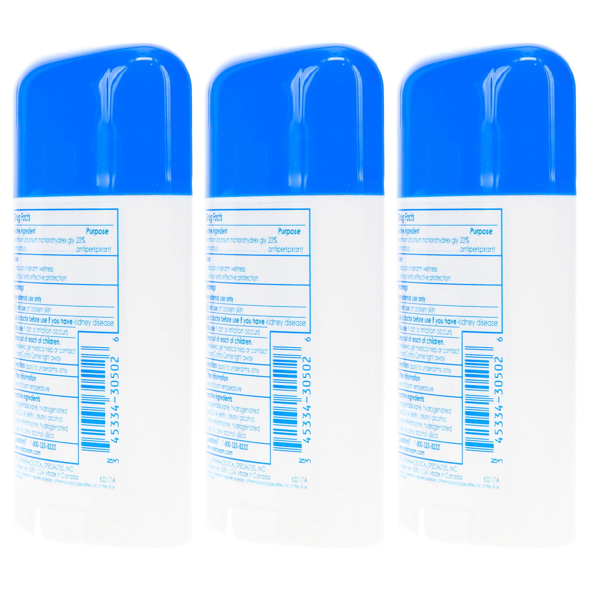 Vanicream open cap and exposed stick showing easy-twist dispensing benefit