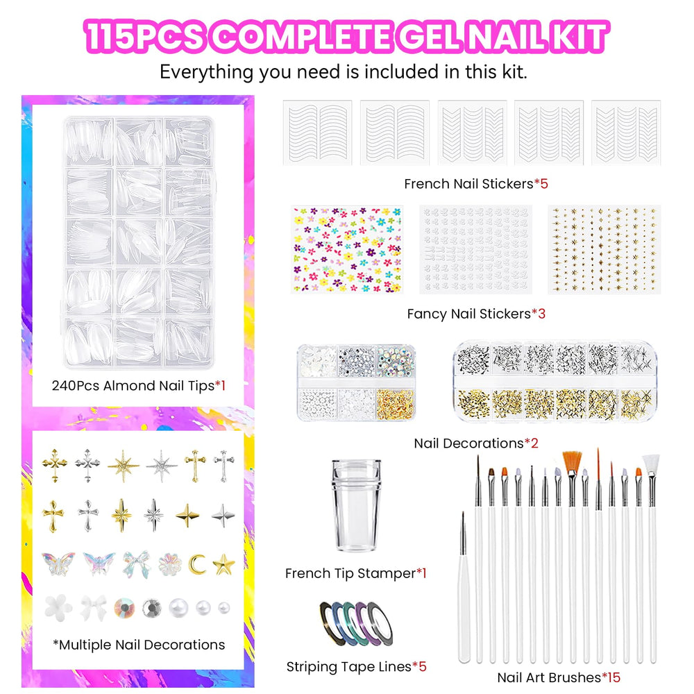 VANREESA full kit contents spread to show scale and included accessories