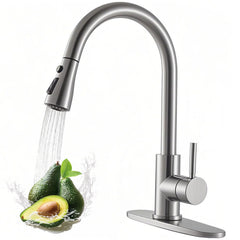 VAPSINT front view showing stainless steel finish and modern tulip design benefit: visual appeal