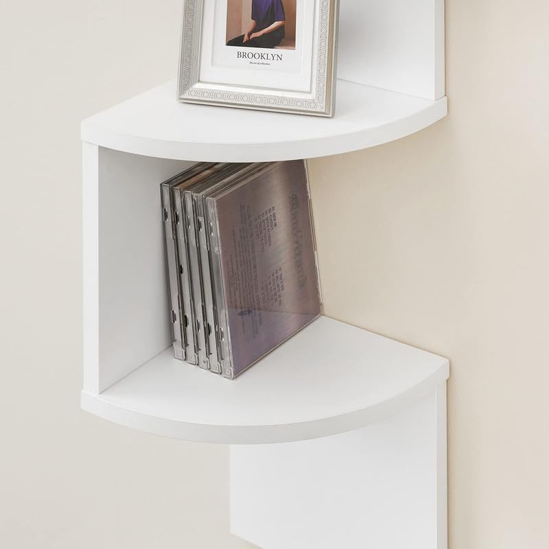 VASAGLE styled decor detail with plants and frames to show display versatility