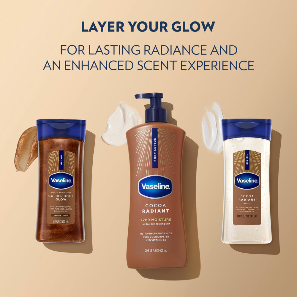 Vaseline on bathroom counter lifestyle scene suggesting daily routine benefit