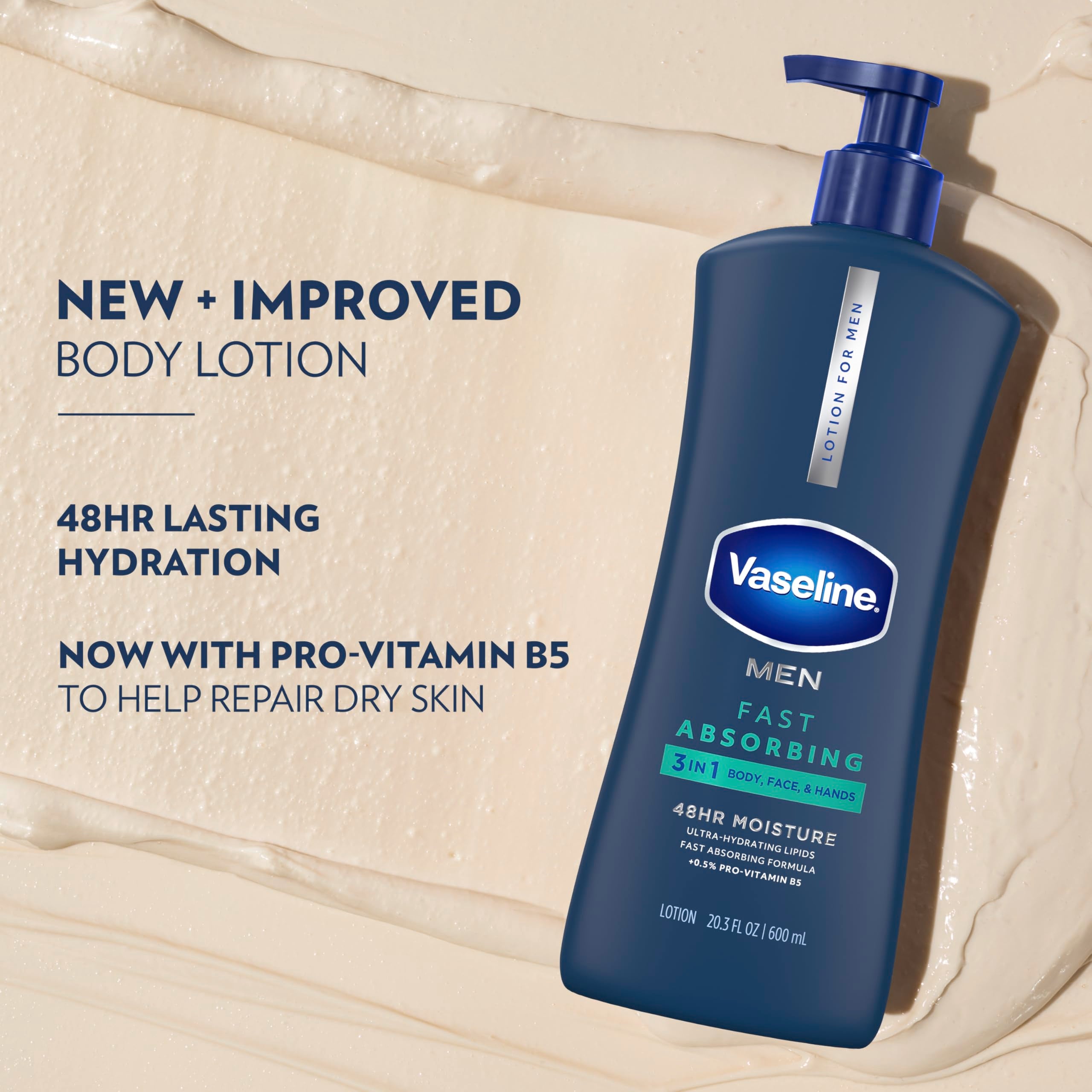 Vaseline applied to forearm demonstrating visible moisturization benefit