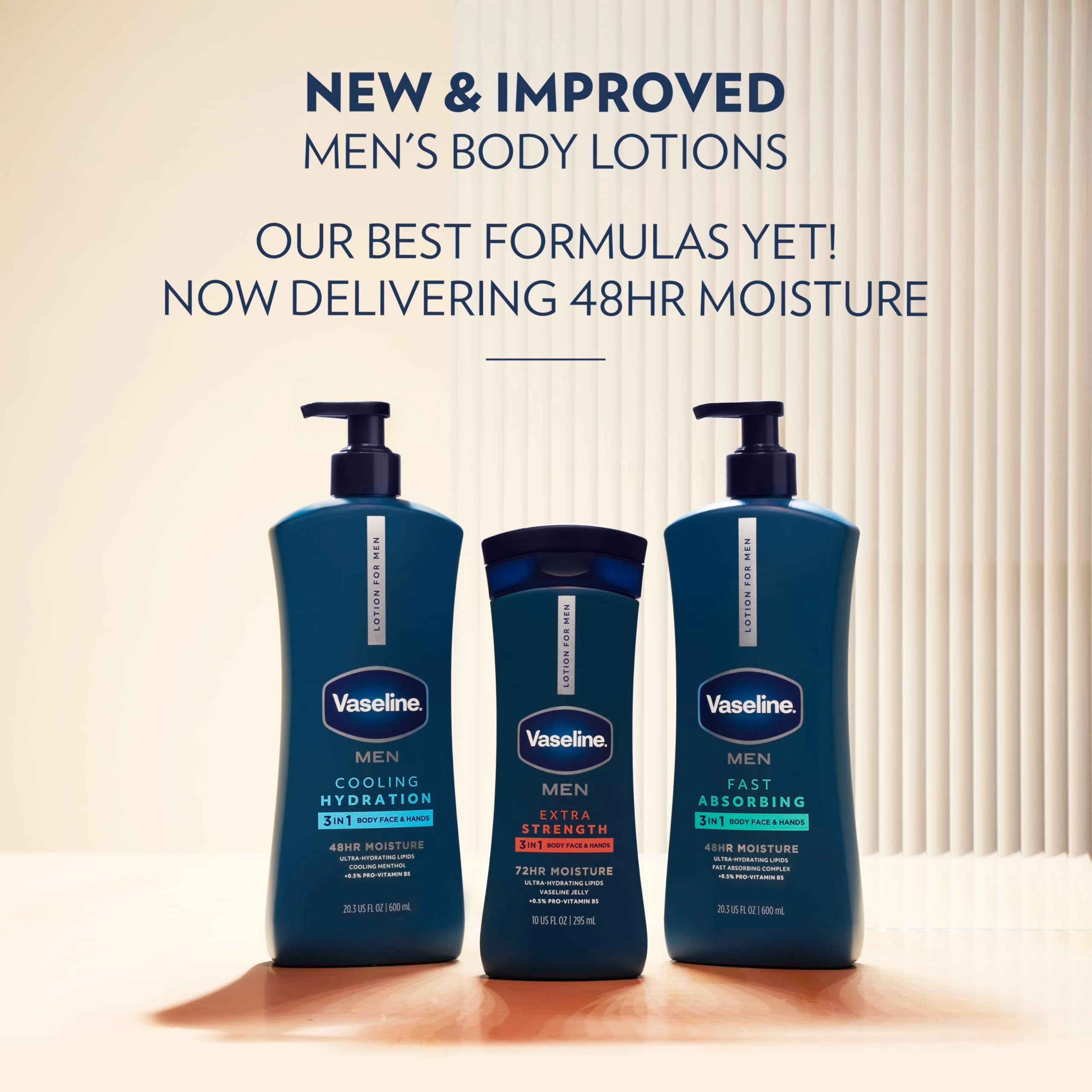 Vaseline moisturizing hands showing smoother skin and restored barrier