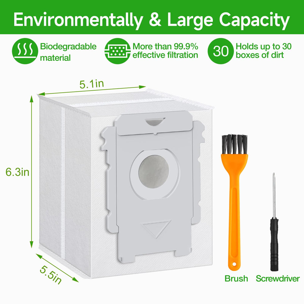 VBN capacity demo with collected debris showing reduced replacement frequency