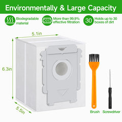 VBN capacity demo with collected debris showing reduced replacement frequency