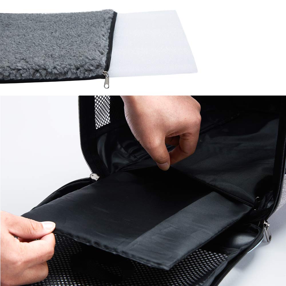 Vceoa carrying handles and adjustable shoulder strap for hands-free transport