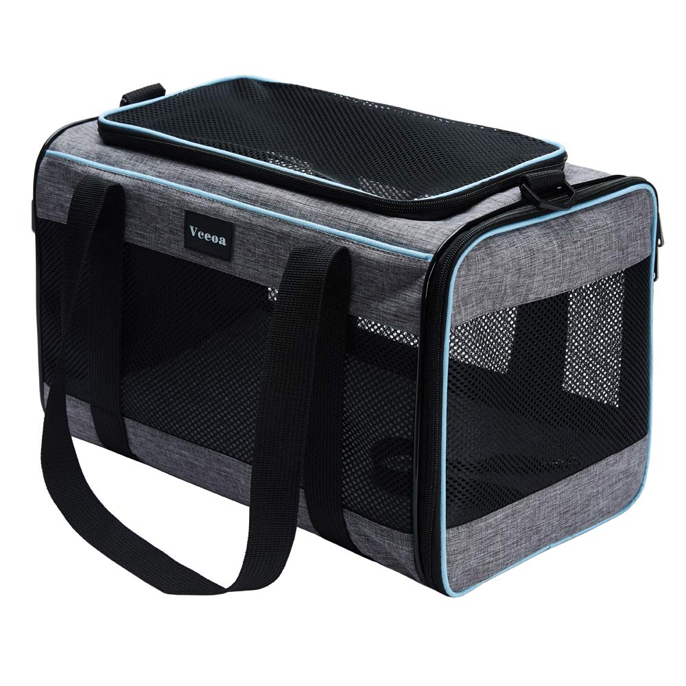 Vceoa removable fleece bed displayed for easy cleaning and pet comfort