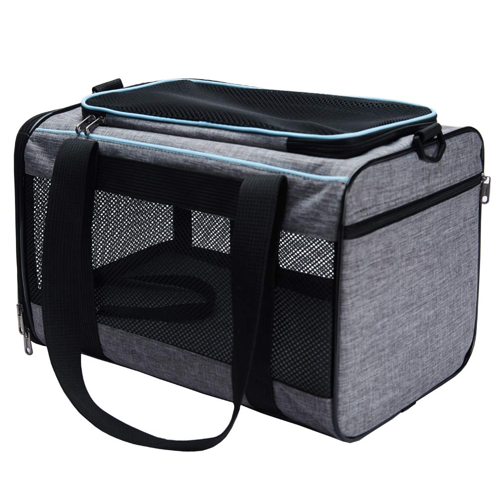 Vceoa close-up of top and side mesh panels offering ventilation and visibility
