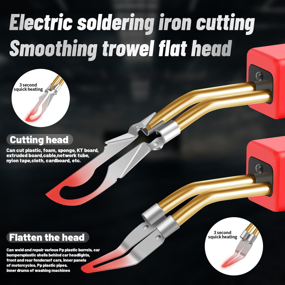 VCTSELITY kit accessories arranged to show included pliers sponges and smoothing tips