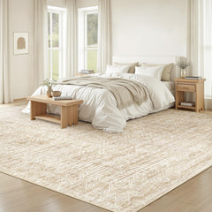 VECARF closeup of Moroccan geometric pattern highlighting soft texture benefit