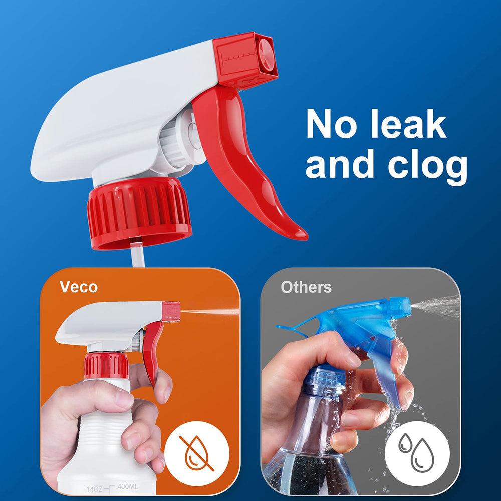 Veco detailed shot of long suction tube reaching bottle bottom for less waste