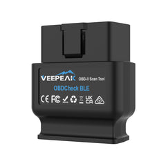 Veepeak adapter front view showing compact design and plug benefit