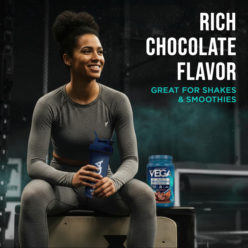 Vega product label and nutrition facts for ingredient transparency