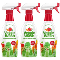 Veggie Wash front packaging 16 oz showing label and pack benefits