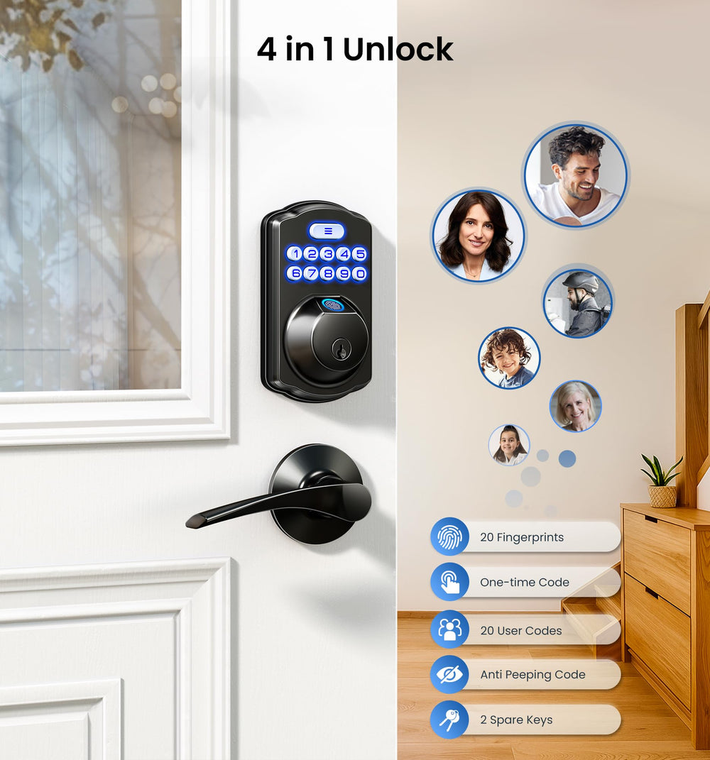 Veise KS02A fingerprint sensor detail, benefits ultra-fast biometric unlocking