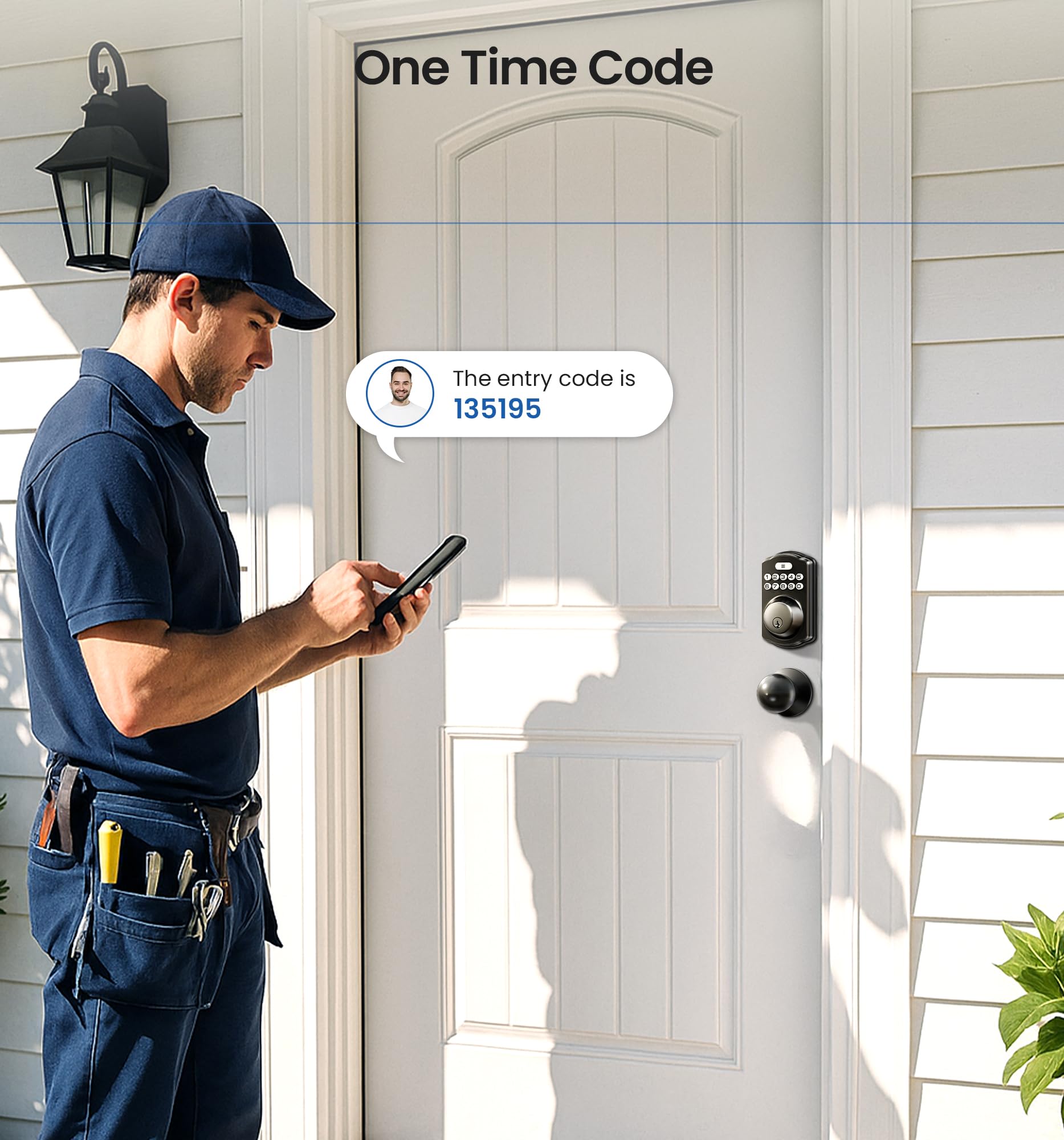 Veise two included keys beside box emphasizing reliable mechanical backup access