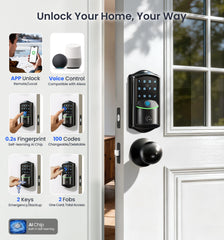 Veise two knobs set displayed together highlighting cohesive exterior and interior style