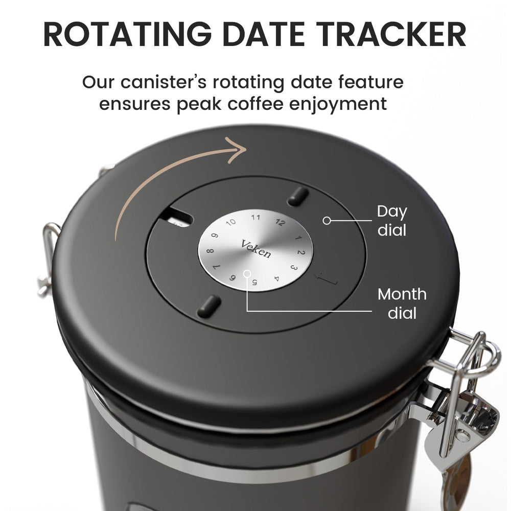 Veken interior scale line for accurate measuring and consistent brewing