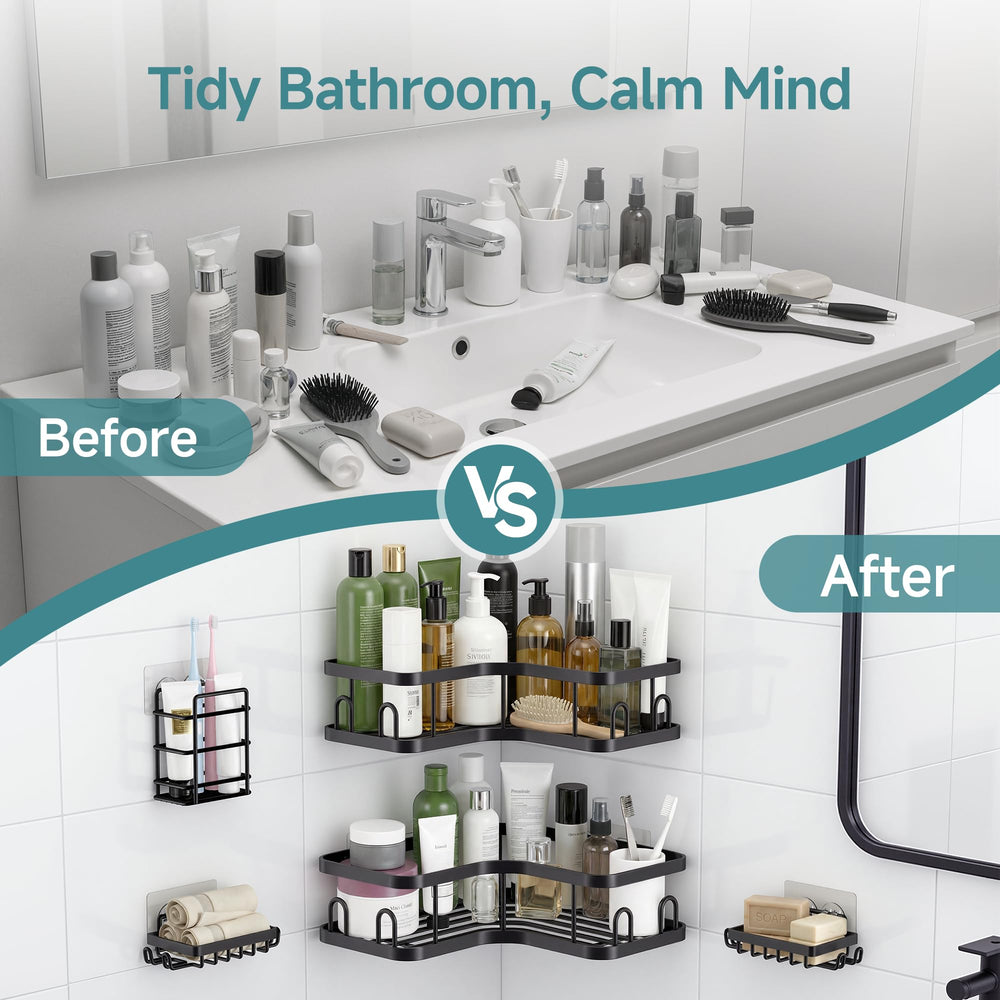 Veken mounted in kitchen showing versatile storage beyond bathrooms