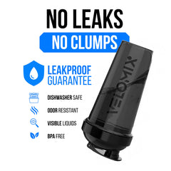 VELOMIX molded measurement markings visible for accurate portions