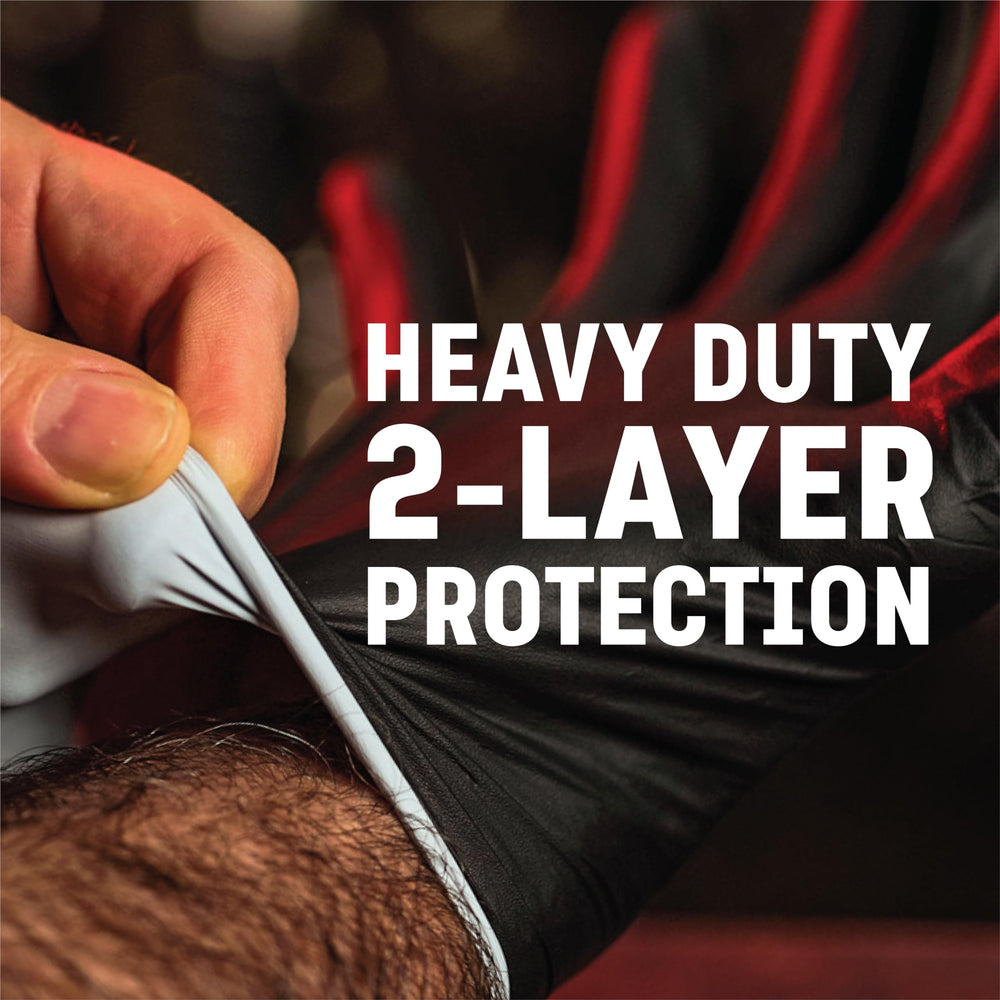 Venom Steel white inner layer visible through puncture to indicate breach and enhance safety