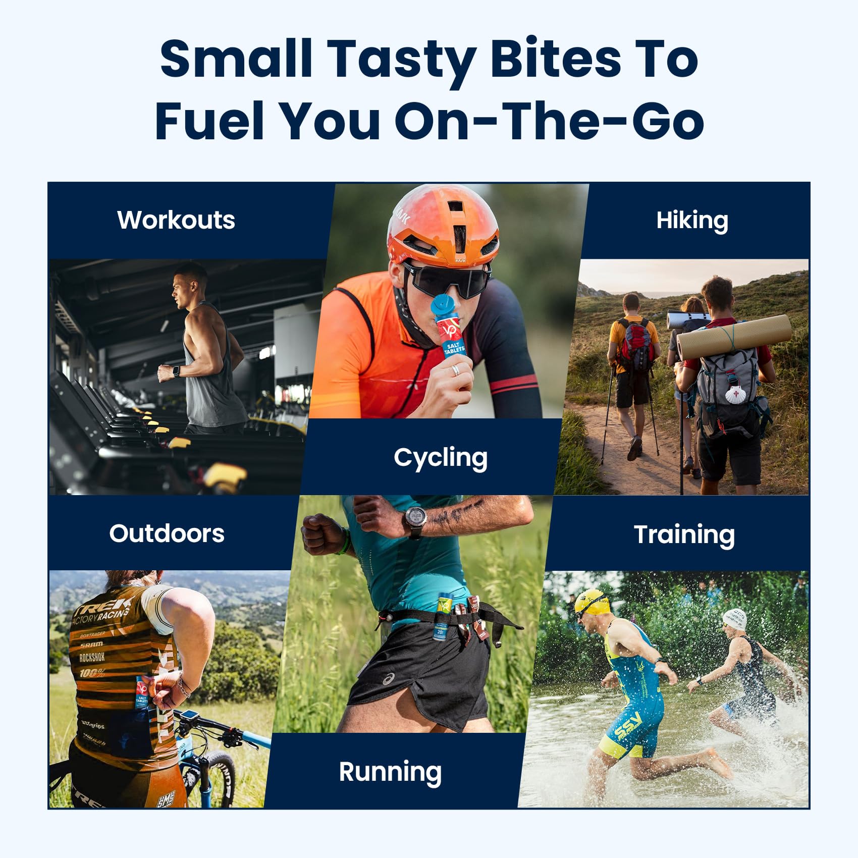 Venture Pal tube inside a backpack pocket, portable electrolyte solution