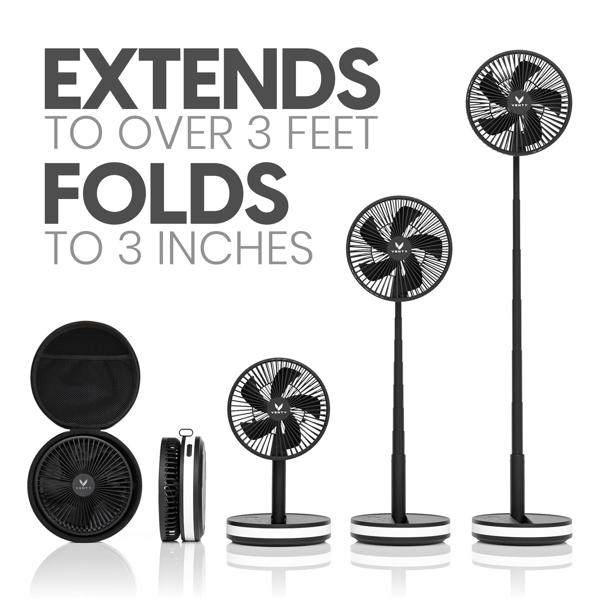 VENTY oscillating action in use delivering targeted cooling benefit