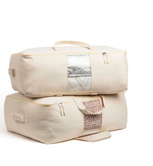 VeraMia front view packed bag showing neat storage benefit
