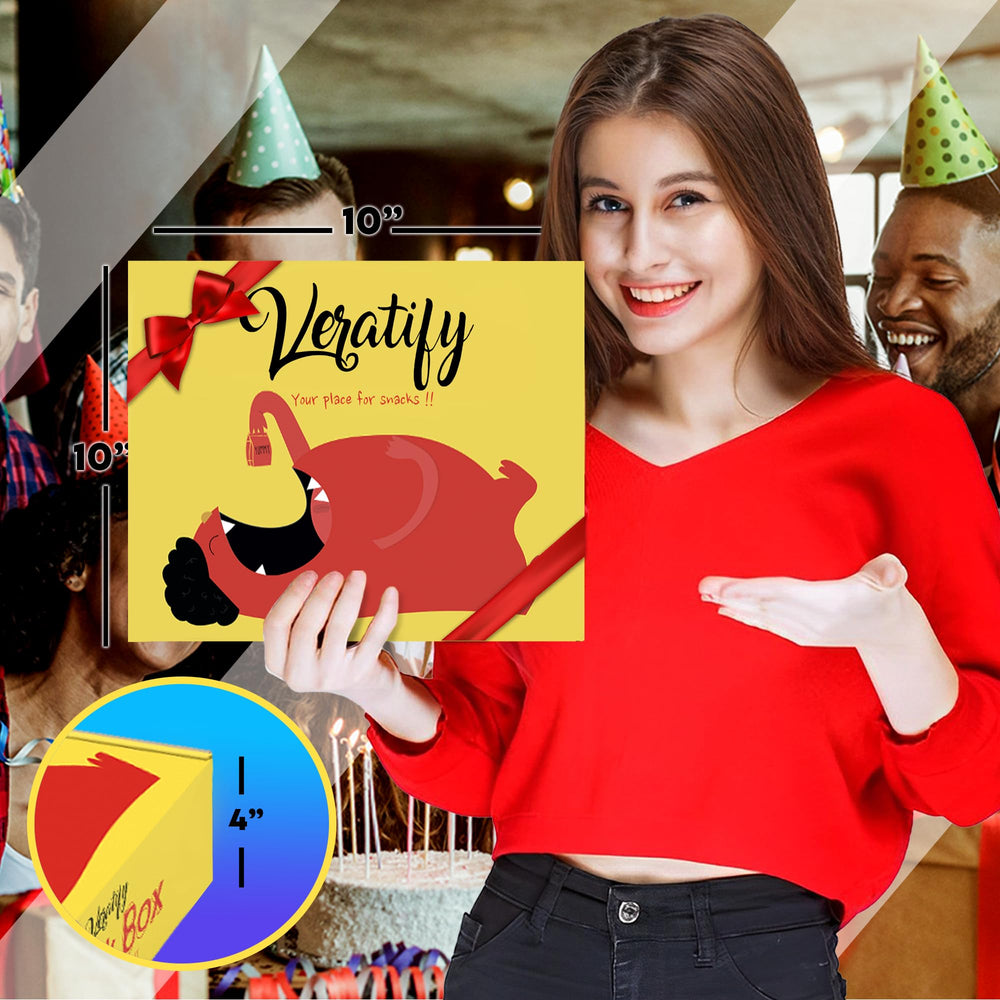 Veratify gift setup on table arranged for gifting and event-ready convenience benefit