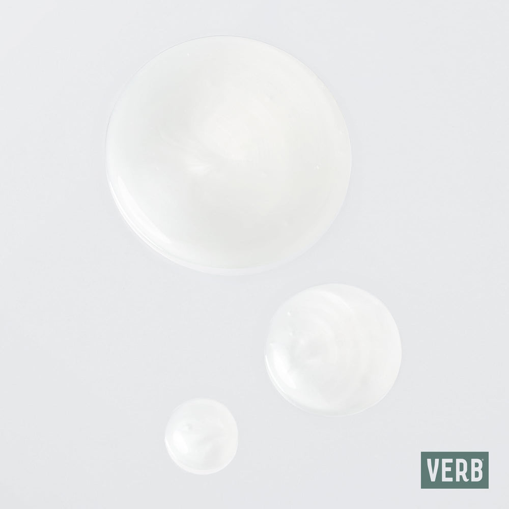 VERB Ghost shampoo with Ghost conditioner duo, enhanced smoothing when used together