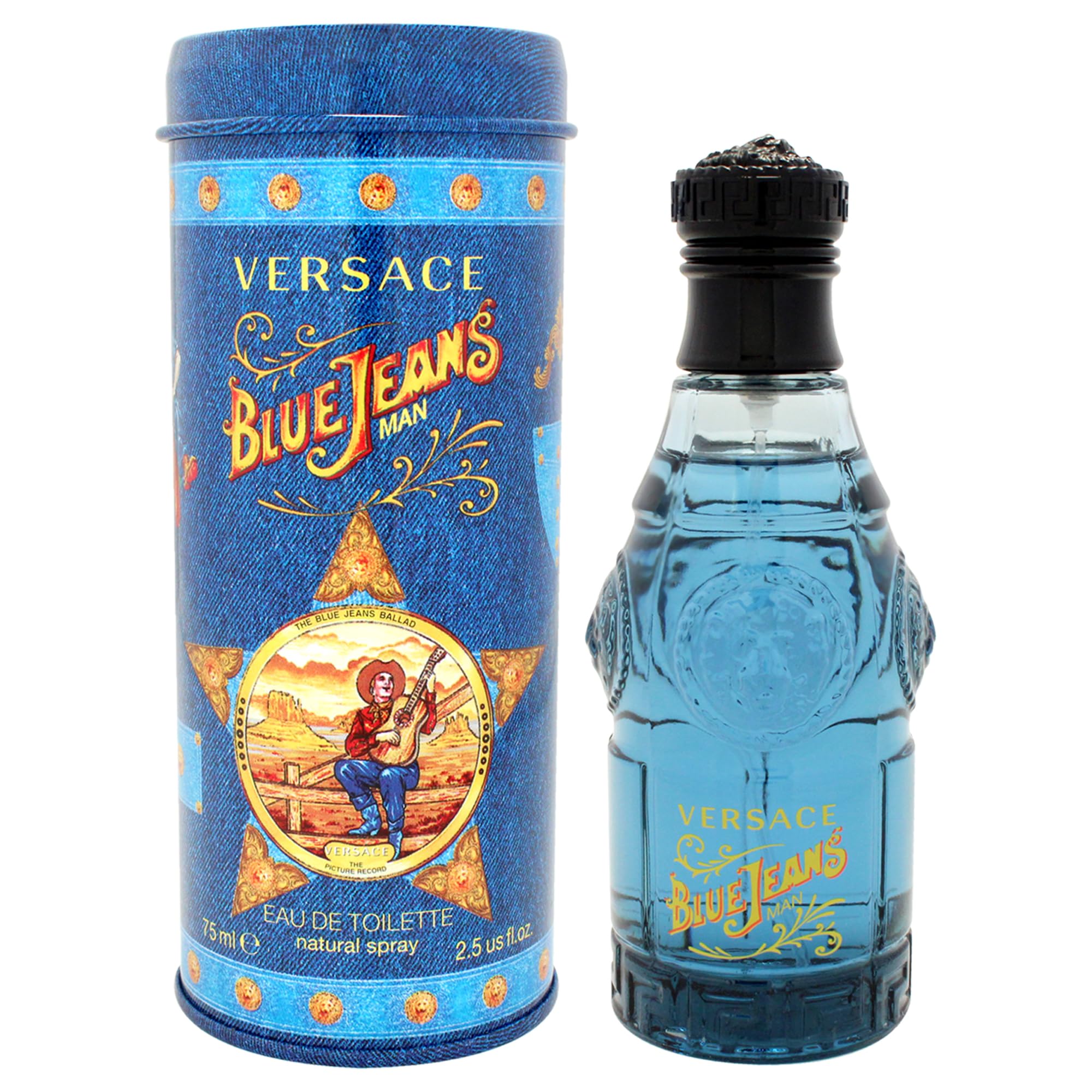 Versace Blue Jeans front bottle showcasing iconic design and gifting appeal