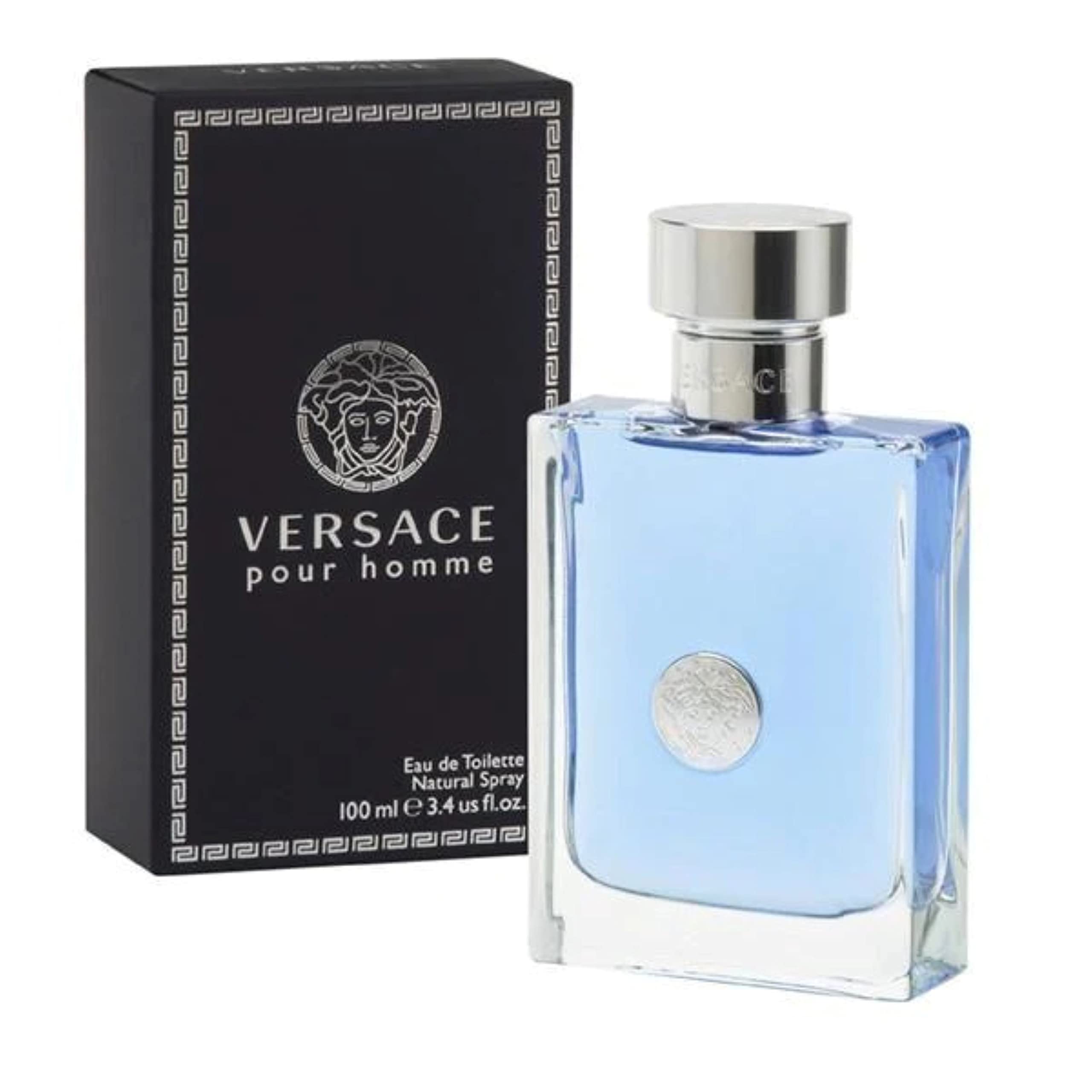 Versace Pour Homme ingredient detail with citrus highlight showing freshness and aromatic clarity