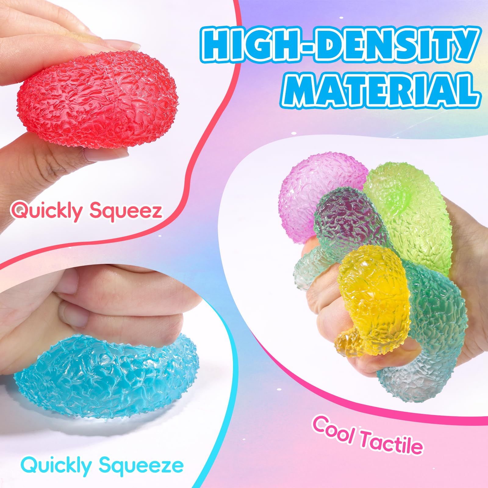 VESPRO ball next to hand showing compact size for portability