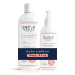 Veterinary Formula bundle front packaging showing both bottles for easy identification and relief