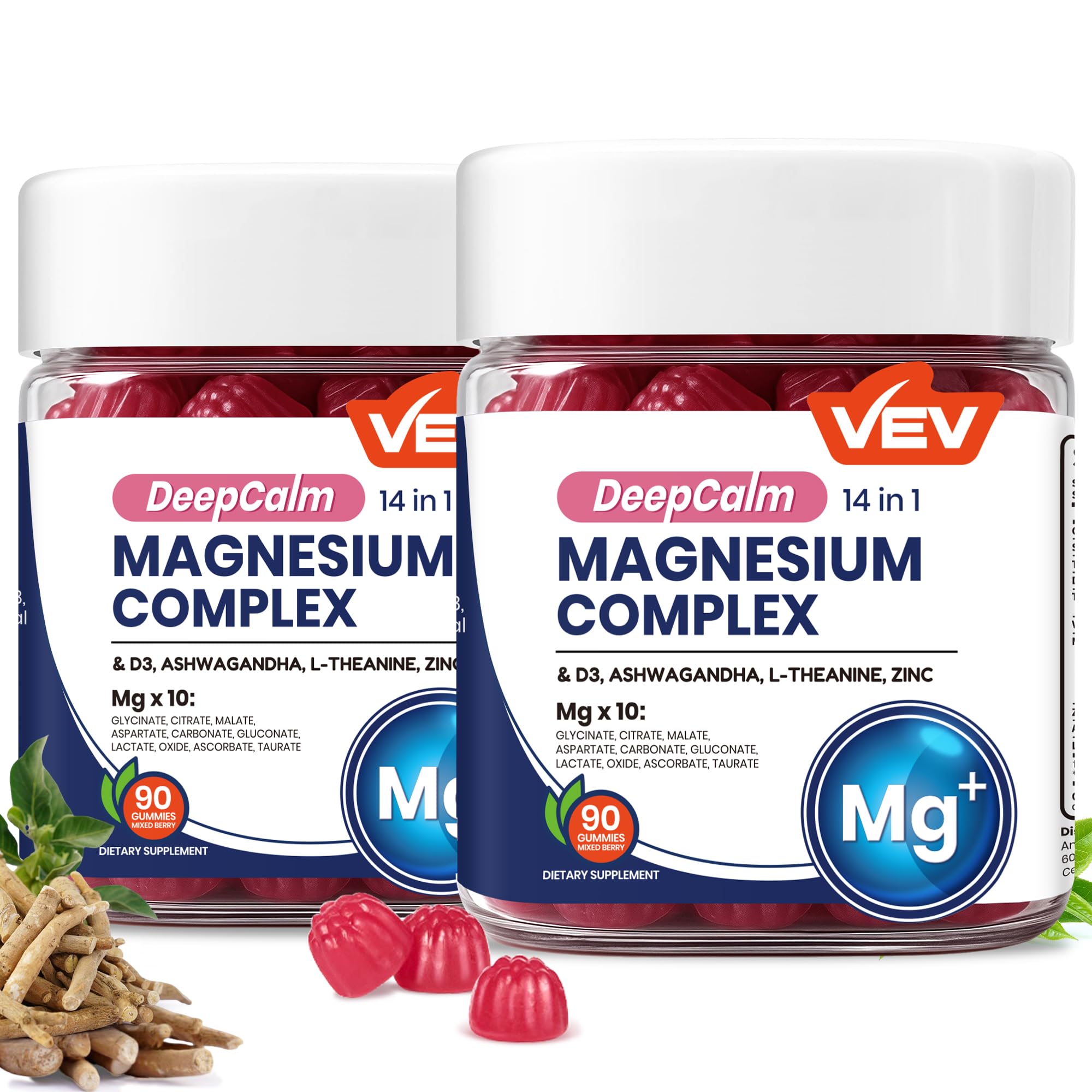 VEV front label showing product name and key benefits for informed choice