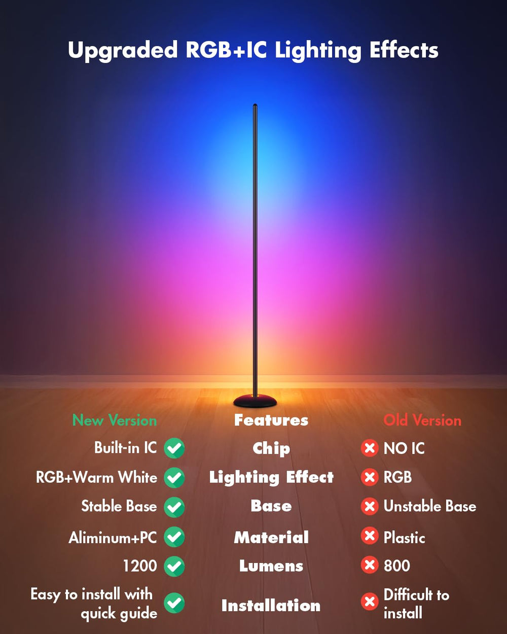 Vexinat color options app screen showing 16 million colors and scenes
