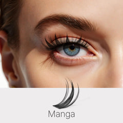 VEYESBEAUTY close-up of PBT fibers highlighting soft texture and natural look