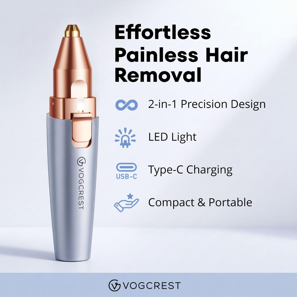 VG VOGCREST close-up of protective foil head highlighting safe precision
