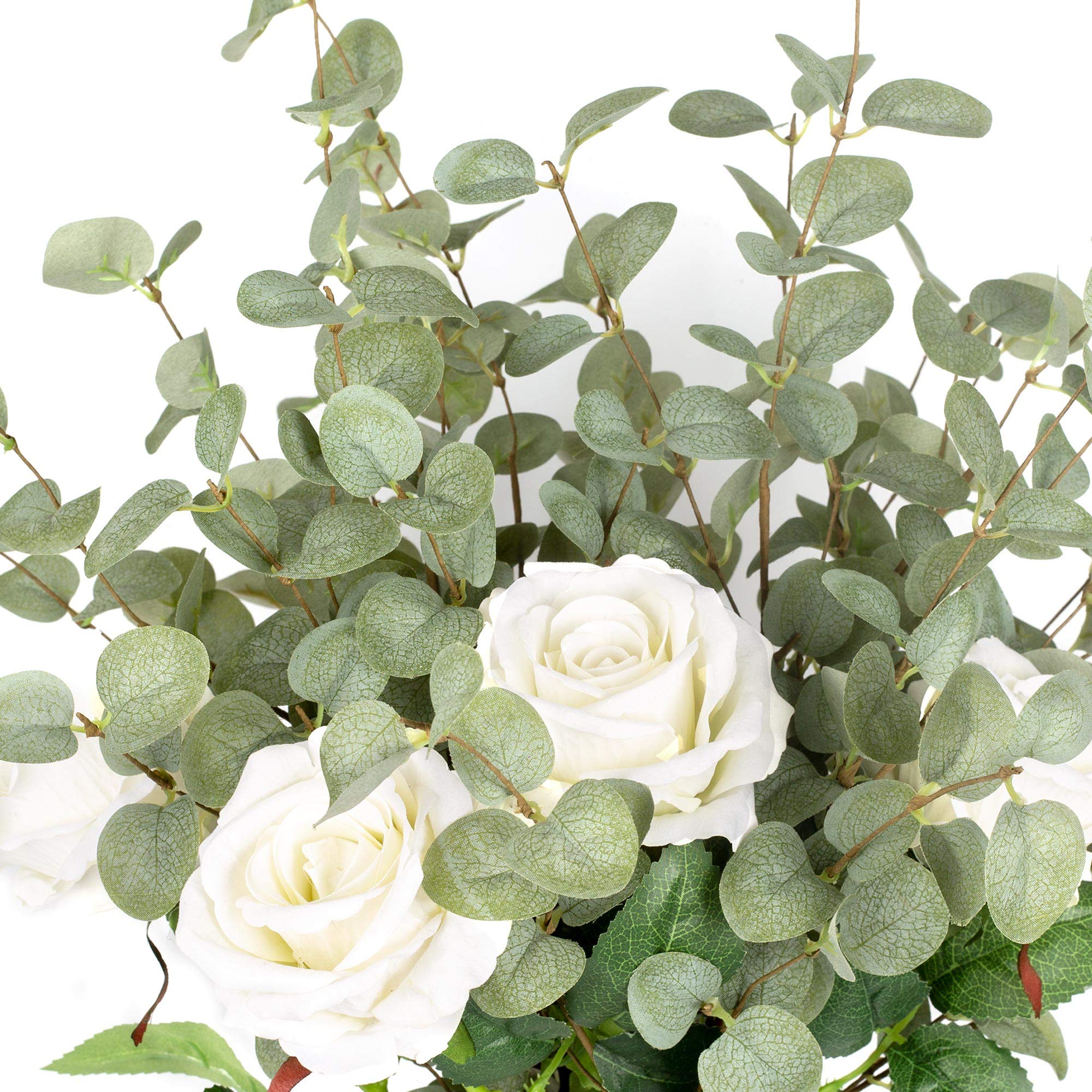 VGIA eucalyptus used on a wedding table to add greenery without maintenance