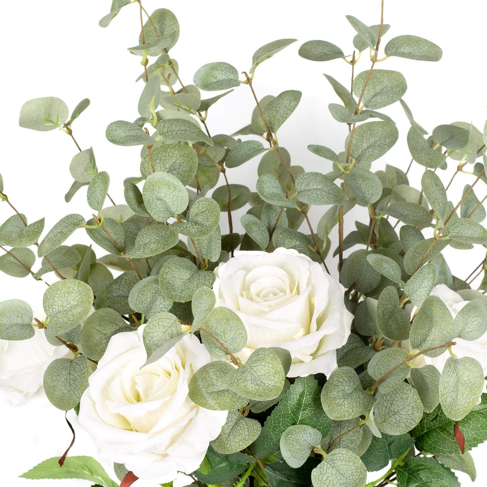 VGIA eucalyptus used on a wedding table to add greenery without maintenance