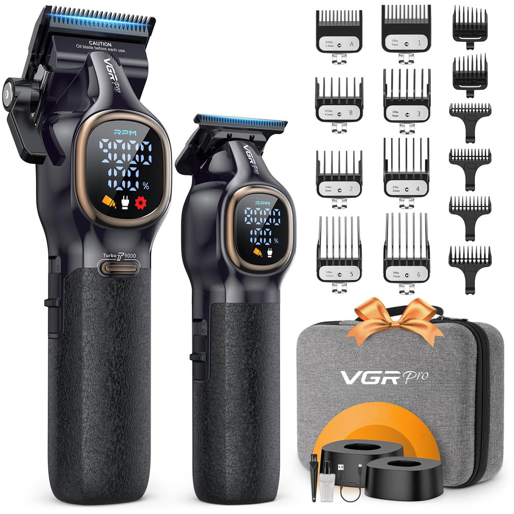 VGRPRO clipper front view showing ergonomic design and precise cutting