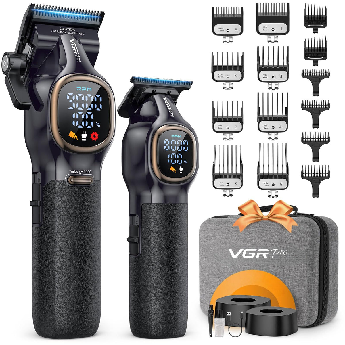 VGRPRO clipper front view showing ergonomic design and precise cutting